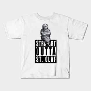 Straight Outta St. Olaf Betty White Rose Nylund Golden Girls Kids T-Shirt